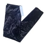 Calvin Klein NWT  Black Velour Velvet High Waist Slimming Compression Leggings L Photo 0