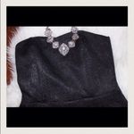 EXPRESS ✨ Women's Black Structured Strapless Romper✨ Photo 4