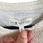 Lou & grey White Short Sleeve Cotton Blend Summer Dress Women Sz S Photo 6