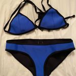 Triangl Swimwear Blue Bikini Set Photo 0