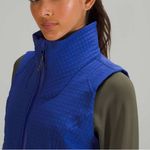 Lululemon Water-Repellent Tech Fleece Hiking Vest Psychic Blue NWOT Size 8 Photo 3