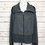 Champion  Gray Cropped Full Zip Thumbhole Athletic Jacket Women’s Size XXL Photo 11