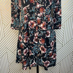 Lulus Such a Beauty Black Floral Button-Up Dress Photo 5