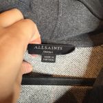 ALLSAINTS  grey cowl neck long sweatshirt Photo 2