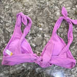 No Boundaries  Purple Soft Triangle Bikini Top / E44 Photo 1