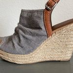 Y-Not Canvas Wedge Sandals  Size 10W Photo 13