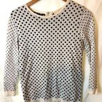 Loft  Polka Dot Women's 3/4 Sleeve Size Small Sweater Photo 0