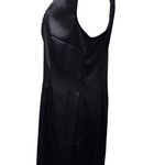 Connected Apparel black beaded sleevelwss sheath dress size 16 Photo 2