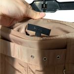 H:ours  Ariella Mini Skirt in Khaki Brown Photo 5