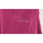 Columbia Sportswear Company Purple Fleece Vest Size Small Full Zip Up & Pockets Photo 1