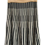 Anthropologie Viola Women’s Wool Blend Trumpet Fit and Flare Striped Midi Skirt Photo 0