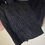 ZARA NWT  black crinkle square neck long sleeve bodysuit Photo 6