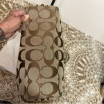 Coach TOTE M0726-11692 SIGNATURE PRINT CANVAS HAND BAG PURSE TAN DUST BAG Photo 6