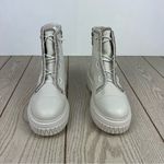Schutz Women's Amirah Embellished Platform Bootie 10M Pearl White $178 Photo 1