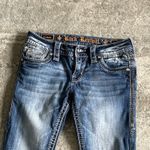 Rock Revival  Celinda Jeans Womens 26 Ankle Skinny Distressed Bling Pockets Photo 1