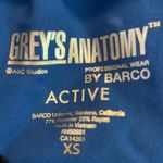 Grey's Anatomy by Barco Blue Cargo Scrub Active Pants Size XS EUC #4358 Photo 5