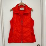Athleta  | Rock Ridge PrimaLoft® Torch Red Quilted Full Zip Puffer Vest, Size L Photo 3