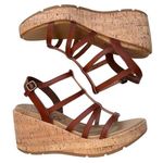 blowfish NWOT  Malibu Bahama Wedge Sandals Brown Size 11 Photo 0