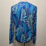 Realtree  Water garden Aqua Long Sleeve Fishing Shirt Size Small Photo 5