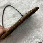 Coach Brown Suede Wristlet Photo 2