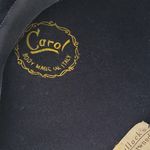 Vintage Bullocks Westwood Asymmetrical Navy Blue Velvet Hat Made In Italy Photo 5