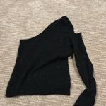 autumn cashmere  Black One-Shoulder Top Photo 1