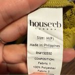 House Of CB Elegant Olive Green Slip Dress Photo 3