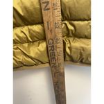 Michael Kors  Vest Down Quilted Gold‎ Brown Medium Pockets Lightweight Full Zip Photo 5