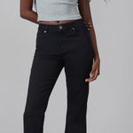 NWT Lola Jeans Billie Black High Rise Bootcut Jeans Size 30 Photo 0