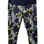 CVG Constantly Varied Gear Neon Heartbreaker Skull Capri Leggings Black Size L Photo 0