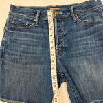 MOTHER Denim MOTHER The Vagabond Cuff Distressed Denim Shorts Size 25 Photo 7
