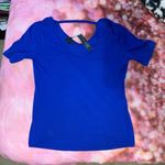 Metaphor Royal Blue Tee Shirt Photo 2