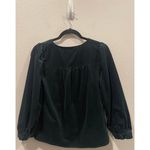 Madewell Corduroy Kinston Side-Button Wrap Top Photo 5