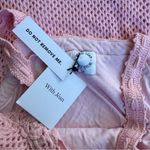 With Jean  Pink Crochet Mini Dress NEW Photo 8