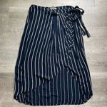 Billabong So Right Striped Wrap Skirt Size L Photo 1