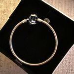 Pandora  Sterling Silver Dainty Bow Limited Edition Bangle Photo 1