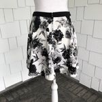 Speechless Women's White/Black/Gray Floral A-Line Mini Skirt sz Junior's 7 Photo 7