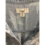 easel  Women's Stars Dress Distressed Washed Denim Size Size Small 100% Cotton‎ Photo 5