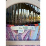 Boden Beaded Neck Tank Top Women's Multi Color Print Sleeveless Summer Size 12 Purple Photo 1