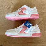 Skechers  - Viper Court Classic Sneakers in Cream & Peach Photo 4