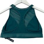 Victoria's Secret Victoria Sport  Green Mesh High Neck Sports Bra XS Workout Yoga Photo 3