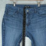 Riders By Lee  Jeans Womens 14L 35x28 Mid Rise Straight Leg Distressed Stretch Photo 6