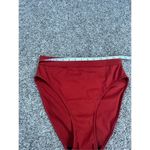 Else Mare High Waist Bikini Swim Bottoms Paprika Red Women’s Size 6 Beach Summer Photo 4