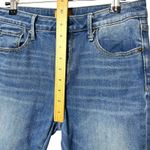 Driftwood Colette Crop Jeans Women’s Size 28 Embroidered Cuff Straight Leg Photo 9