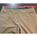 Chico's  3 Wide Leg Cropped Office Church Pants Womens XL Khaki DIY Hem‎ READ Photo 7