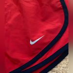 Nike Dri Fit Tempo Women’s Sz XS Red/Navy Star Print Running Shorts Red Photo 5