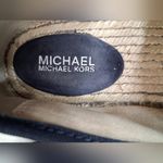 NWOT Hastings Women Loafers 6M Michael Kors Dark Blue Suede Photo 9