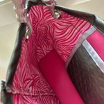 Tomboy Totes Quilted Metallic studded purse Oregon Ducks Cable wire handles Gray Photo 8