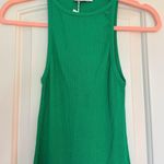 ZARA New  Green Ribbed Bodycon Mini Dress! Photo 1