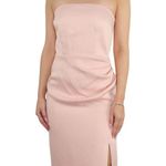 Cushnie Blush Pink Strapless Asymmetrical A Photo 1